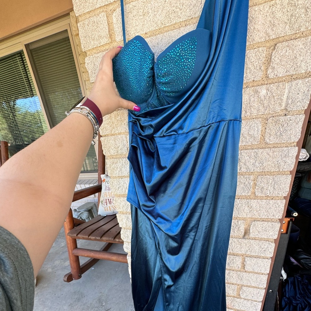 Aqua Gown